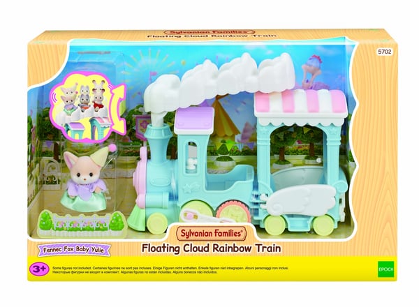 Sylvanian Families Baby Regnbågståg