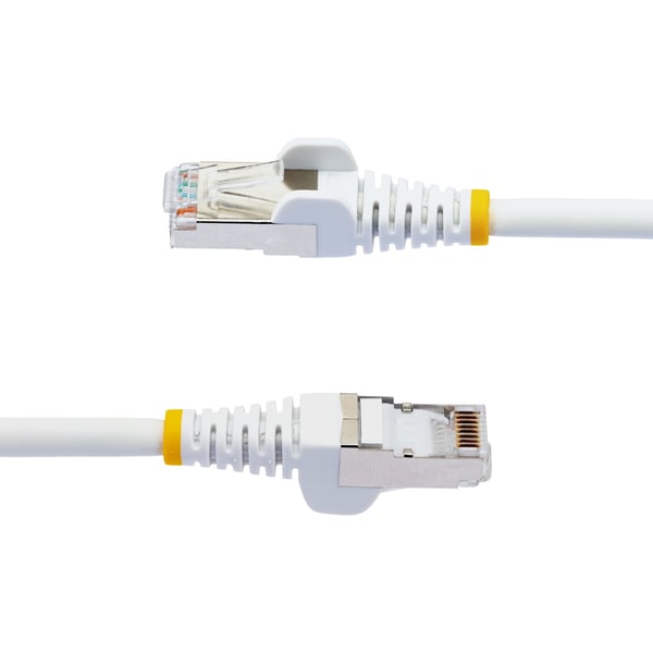 StarTech.com NLWH-7M-CAT6A-PATCH netværkskabel Hvid S/FTP (S-STP) Rund