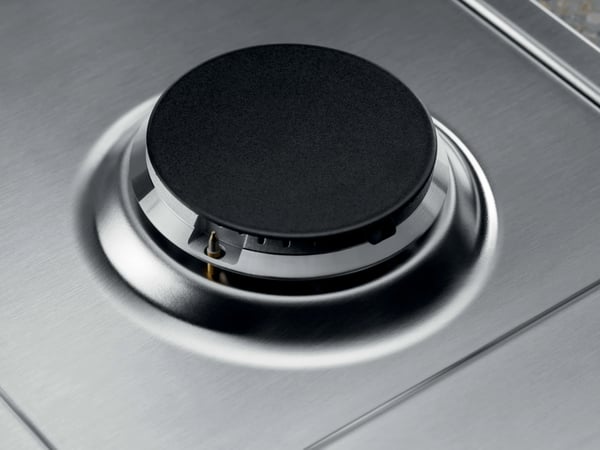 Electrolux KGS7536SX Svart, Rostfritt stål Inbyggd 75 cm Gas 5 zone(s)