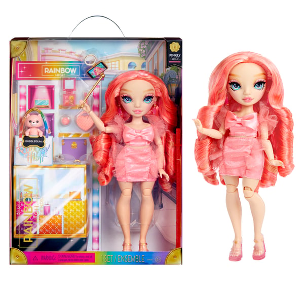 Rainbow High New FriendsFashion Doll- Pinkly Paige (Pink)