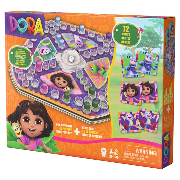 Games KOG KOL Pop Up Memory Match Dora GML Korttipeli