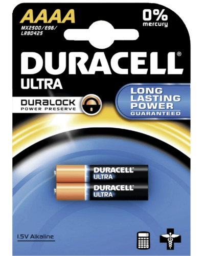 Duracell 041660 husholdningsbatteri Engangsbatteri AAAA Alkaline Duracell 041660 husholdningsbatteri Engangsbatteri AAAA Alkaline