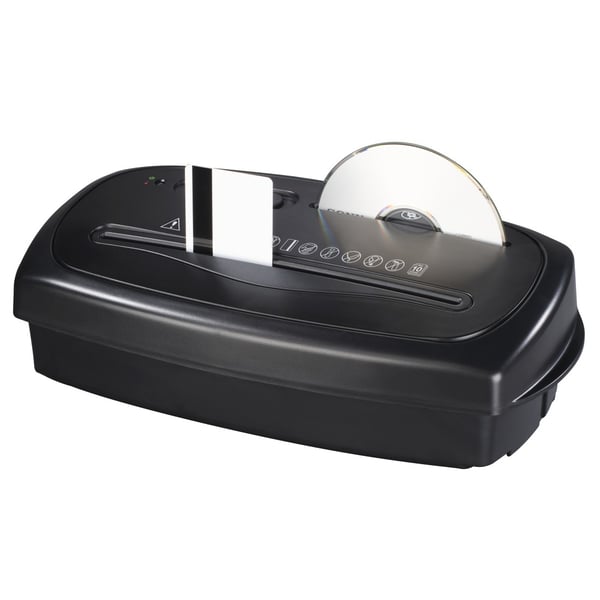 Hama Home X10CD papirmakulator Krydsmakulering 72 dB 22 cm Sort
