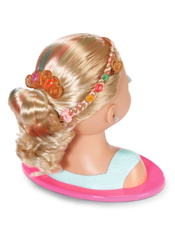 BABY born Sister Styling Head Princess Doll make-up & hair styling set