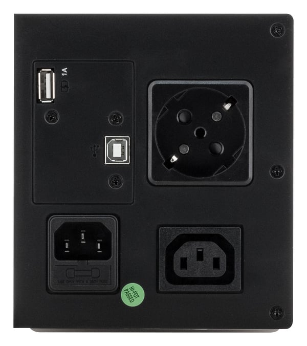 Legrand Keor ASI SP 800 GR UPS-virtalähde Linjainteraktiivinen 0,8 kVA 480 W 2 AC-pistorasia(a)