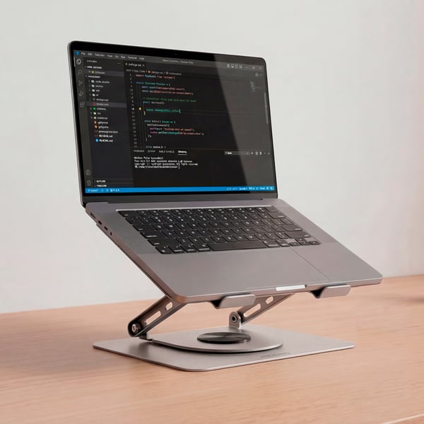 AISENS LP5SXL-489 kannettavan tietokoneen teline Kannettavan tietokoneen ja tabletin teline Hopea 43,2 cm (17")