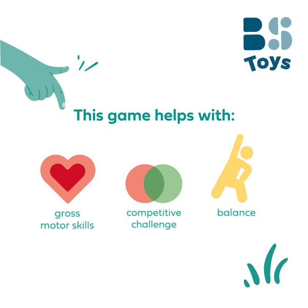 BS Toys GA531 aktive/færdighedsspil & legetøj Tovtrækningsreb