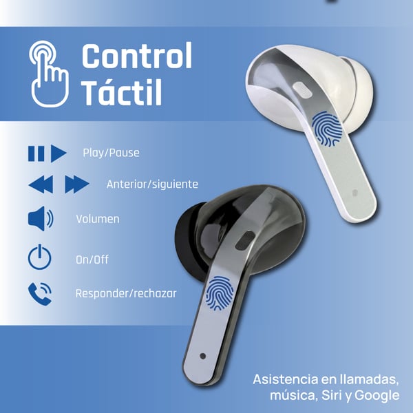 iggual True Sound Kuulokkeet True Wireless Stereo (TWS) In-ear Puhelut/Musiikki Bluetooth Valkoinen