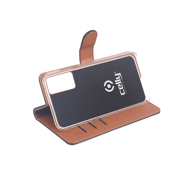 Celly WALLY mobiltelefon etui 15,8 cm (6.2") Tegnebogsetui Sort