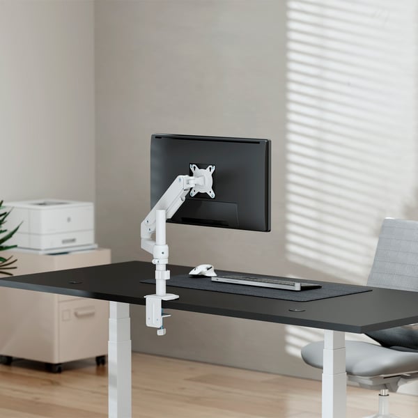 AISENS DT32TSR-437 monitorin kiinnike ja jalusta 81,3 cm (32") Vastaanotto Valkoinen