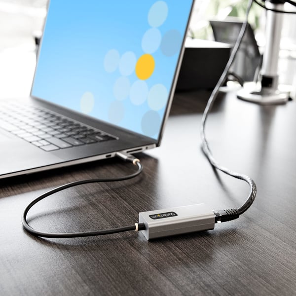 StarTech.com USB-C til Ethernet-adapter, 10/100/1000 Mbps, Gigabit-netværksadapter m/ ASIX AX88179A C