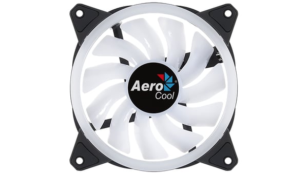 Aerocool Duo 12 Datorväska Fan 12 cm Svart