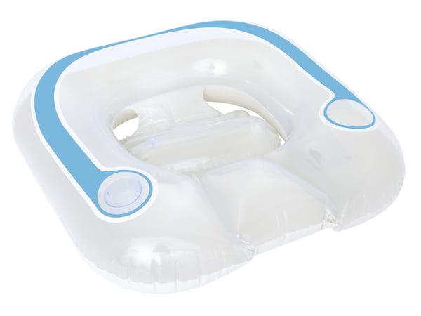 Bestway 43097 pool- och badmadrass Blå, Transparent Mönstrad Vinyl Sittring