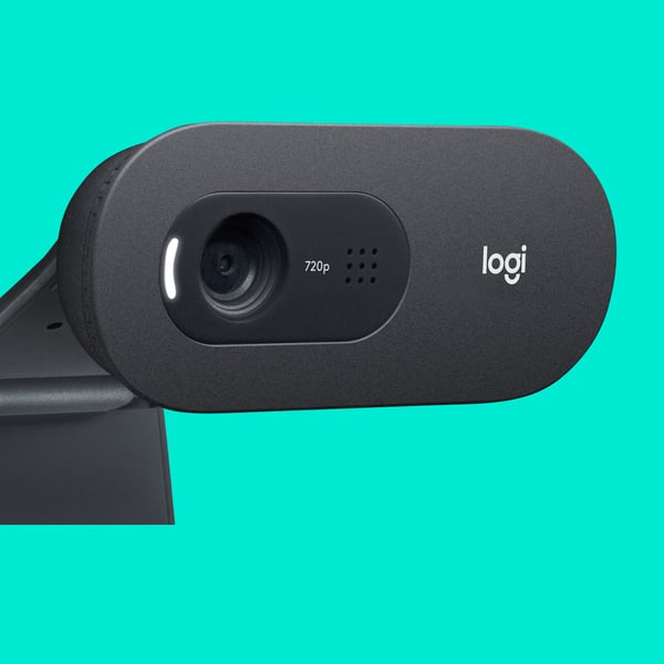 Logitech C505 HD webcam USB Grafit