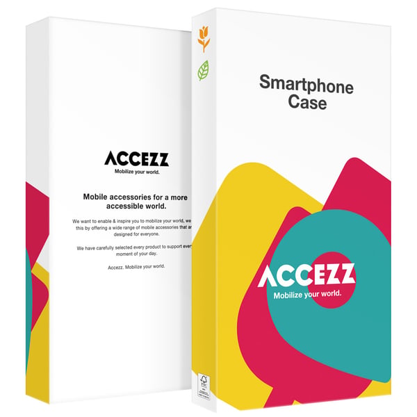 Accezz SH00099307 mobiltelefon etui 17,5 cm (6.9") Cover Lyse Blå