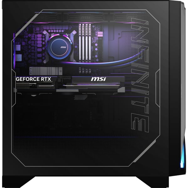 MSI MPG Infinite X3 AI 2NVR7-881EU Intel Core Ultra 7 265K 32 GB DDR5-SDRAM 1 TB SSD NVIDIA GeForce RTX 5070 Ti Windows 11 Home Työpöytä PC Musta