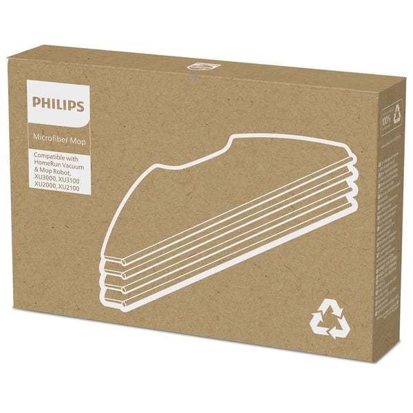 Philips HomeRun XV1430/00 Moppityynyt HomeRun 3000 -robotteihin Philips HomeRun XV1430/00 Moppityynyt HomeRun 3000 -robotteihin