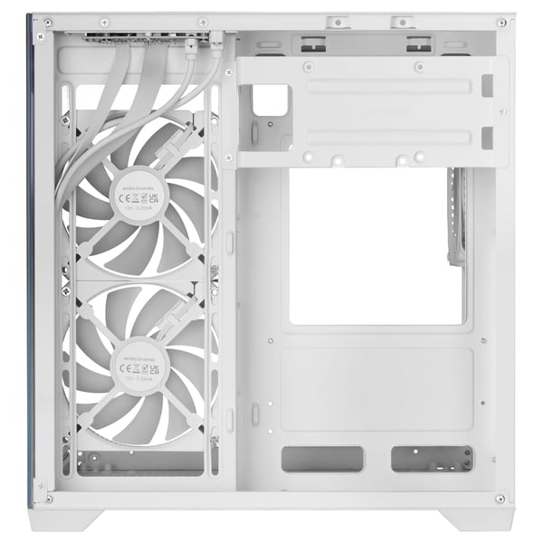 Mars Gaming MCVIEW3W datorväskor Mini Tower Vit