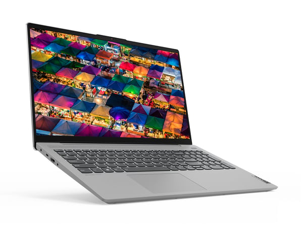 Lenovo IdeaPad 5 15ALC05 AMD Ryzen™ 5 5500U Laptop 39,6 cm (15.6") Fuld HD 8 GB DDR4-SDRAM 512 GB SSD Wi-Fi 5 (802.11ac) Windows 11 Home Engelsk Grå, Platin