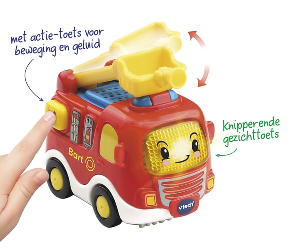 VTech Toet Toet Auto's Bart Brandweer