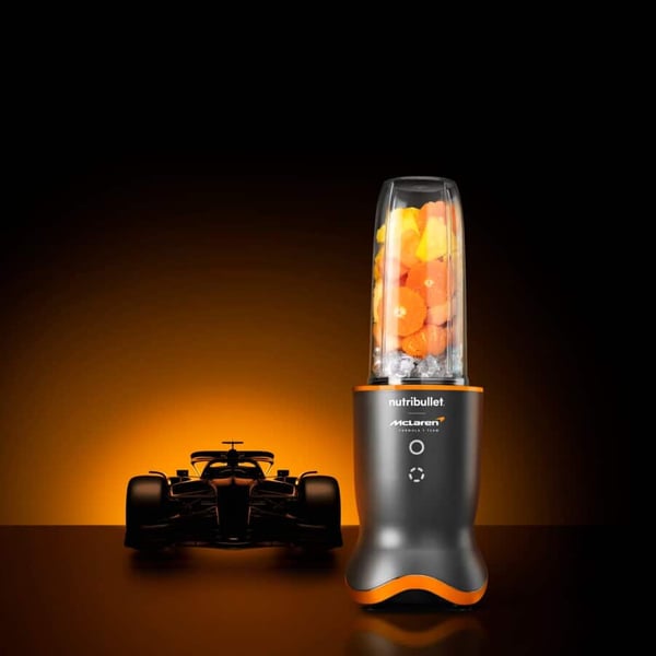 NutriBullet NB1206GO-MC 0,9 L Bordplade blender 1200 W Orange, Mørkegrå