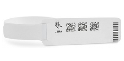 Zebra Z-Band UltraSoft Vit Medicinskt handledsskydd
