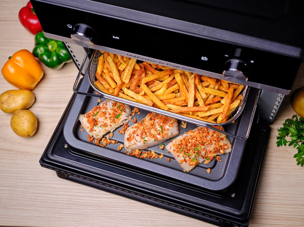 Tefal Easy Fry FW605810 fritös Single 20 l Fristående Varmluftsfritös Svart