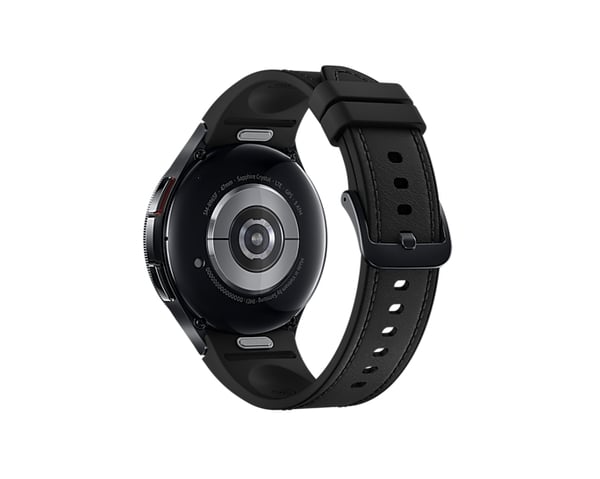 Samsung Galaxy Watch6 Classic 3,81 cm (1.5") OLED 47 mm Digital 480 x 480 pixel Berøringsskærm Sort Wi-Fi GPS (satellit)