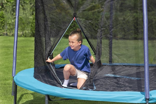Bestway 59103 rekreativ & have trampolin Udendørs Oval Skruefjeder