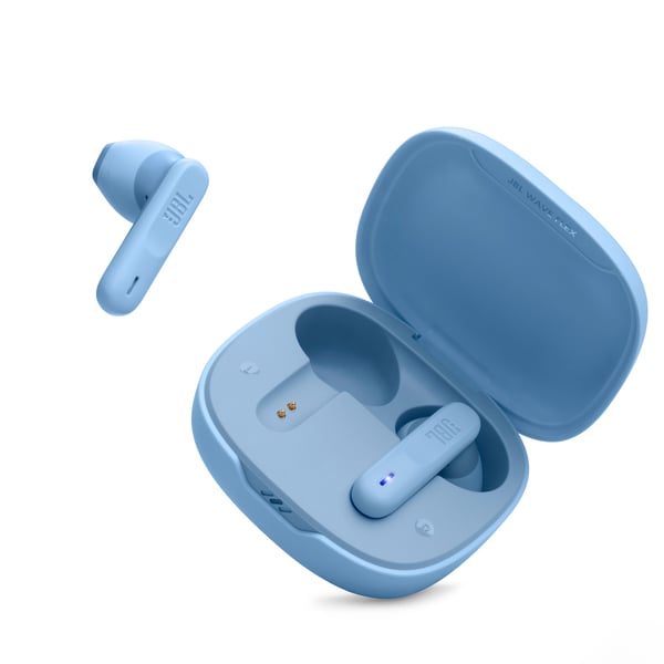 JBL Wave Flex Headset True Wireless Stereo (TWS) I öra Samtal/musik/sport/vardag Bluetooth Blå