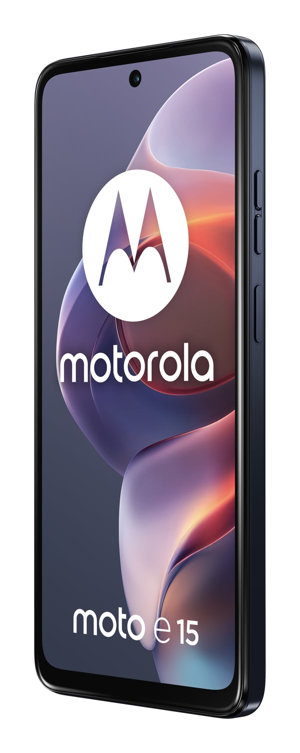 Motorola moto e15 16,9 cm (6.67") Kaksois-SIM Android 14 Go edition 4G USB Type-C 2 GB 64 GB 5200 mAh Sininen