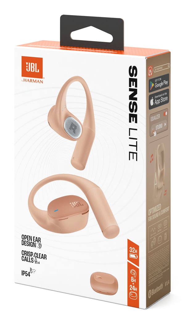 JBL Sense Lite Headset Trådløs Ørekrog Opkald/musik Bluetooth Beige