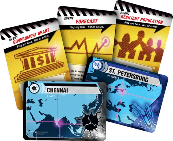 Kosmos Pandemic Lautapeli Strategia
