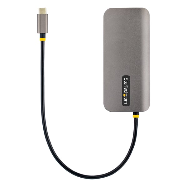 StarTech.com USB C -moniporttisovitin, 4K 60 Hz HDMI -liitäntä, 5 Gbit/s USB-A-keskitin, USB C - HDMI, 100