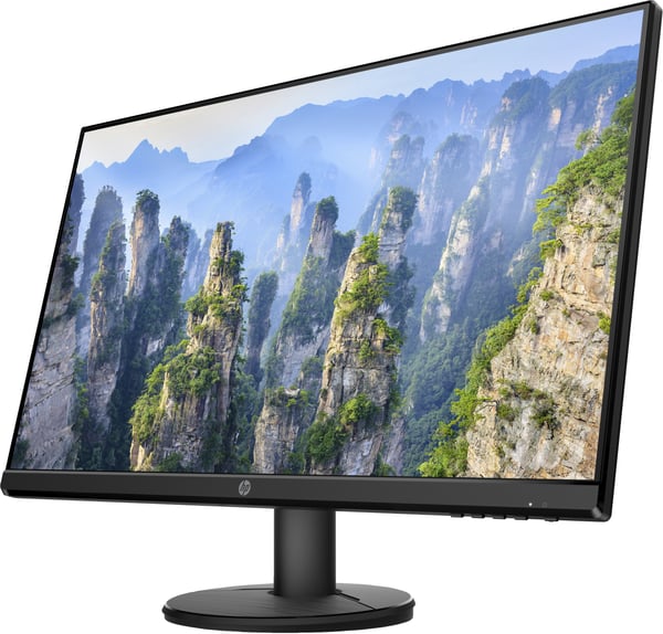 HP V27e platta pc-skärmar 68,6 cm (27") 1920 x 1080 pixlar Full HD LCD Svart