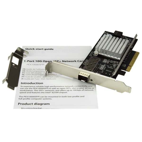 StarTech.com PEX10000SFPI netværkskort Intern Fiber 10000 Mbit/s