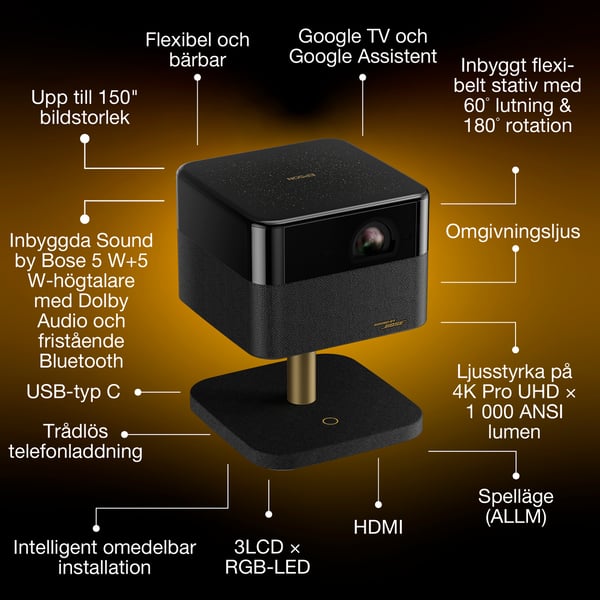 Epson Lifestudio Flex Plus — EF-73 nattsvart