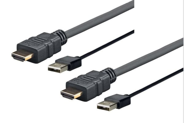 Vivolink PROHDMIUSB2 videokaapeli-adapteri 2 m HDMI-tyyppi A (vakio) Musta