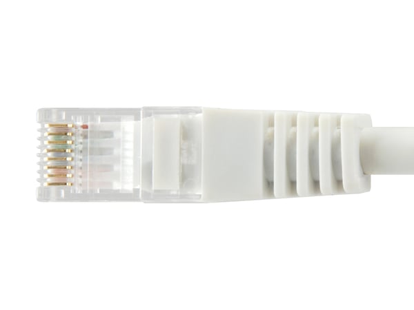 Equip 603003 netværkskabel Hvid 2 m Cat6a U/UTP (UTP) Rund