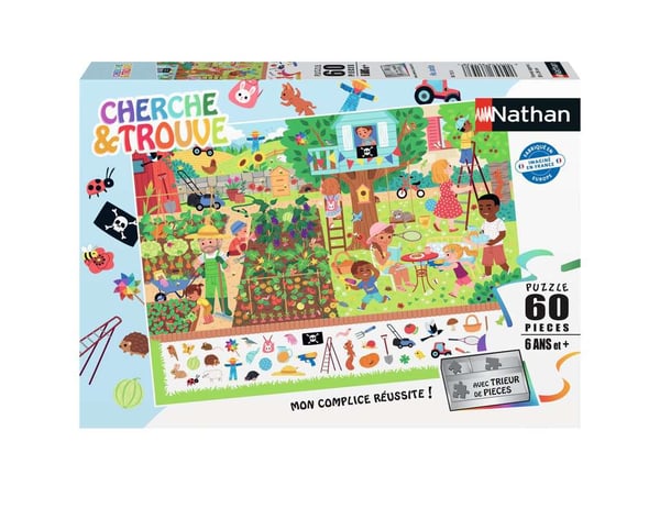 Nathan 86153 puslespil 60 stk