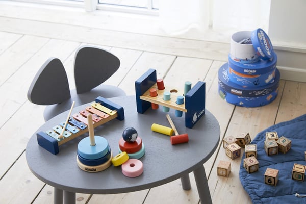 Barbo Toys Moomin - Stacking Rings motoriikkalelu