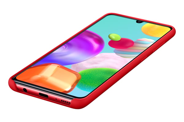 Samsung EF-PA415 mobiltelefon etui 15,5 cm (6.1") Cover Rød