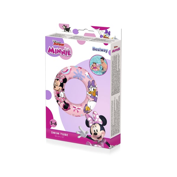 Bestway 91040 / 23 pool- och badmadrass Rosa, Lila Bild Badring