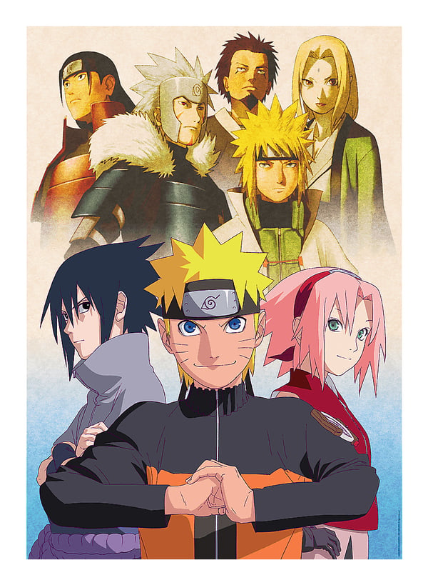 Trefl Naruto Shippuden 1000 Kuviopalapeli 1000 kpl Sarjakuvat