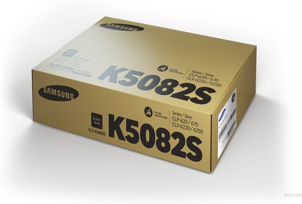 Samsung CLT-K5082S svart tonerkassett Samsung CLT-K5082S svart tonerkassett