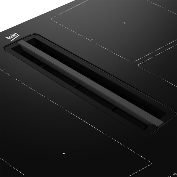Beko HIXI 84700 UF Sort Indbygget 80 cm Zone induktionskogeplade 4 zone(s) Indbygget hætte