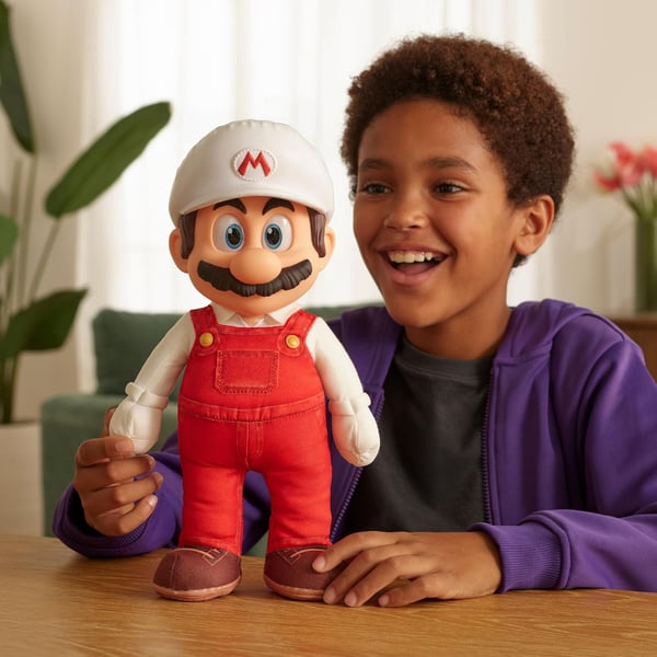 Super Mario The Galaxy Movie Fire Mario