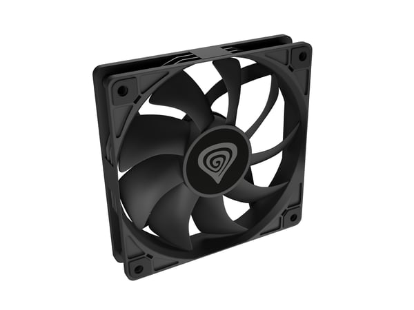 GENESIS Oxal 120 Computerkabinet Ventilator 12 cm Sort 1 stk