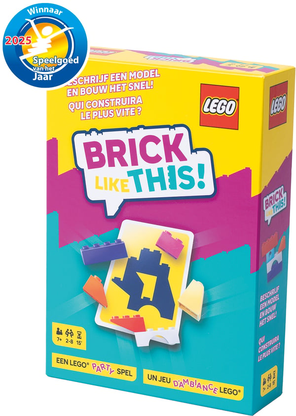 Asmodee Brick Like This! LEGO® Brick Like This! Brädspel Finmotorik (fingerfärdighet)