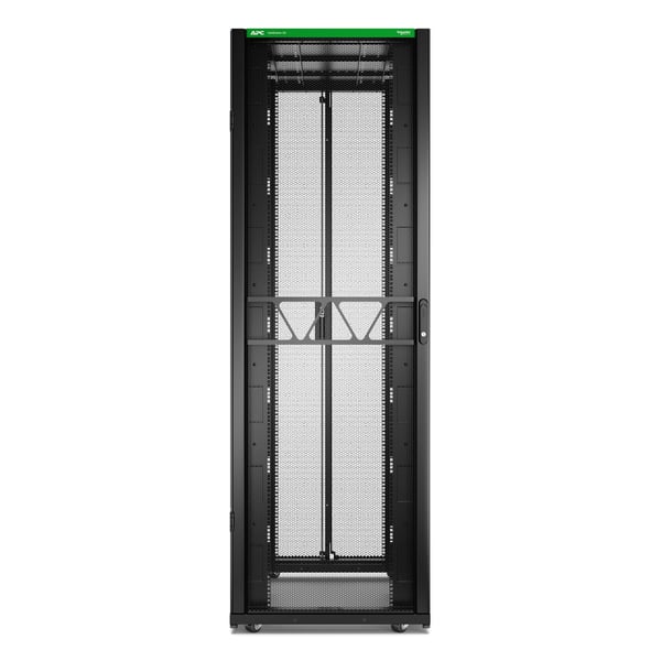 APC AR3357B2 stativ 48U Fritstående reol Sort